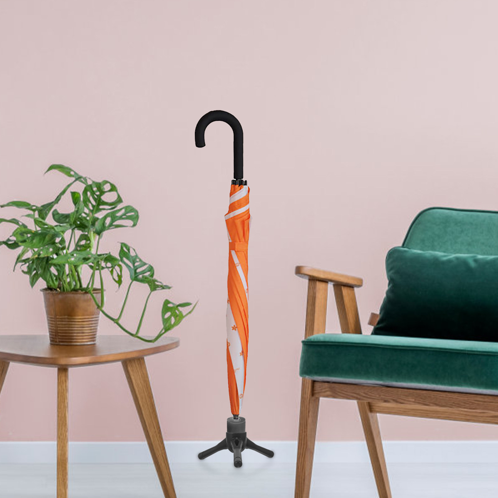 Kids Outdoor Umbrella With Stand - Payung Anak dengan Dudukan Plastik yang