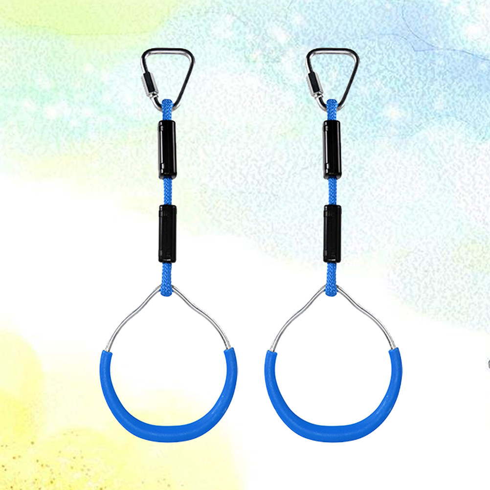 Kids Outdoor Ninja - 2 Buah Cincin Senam Berwarna-warni untuk