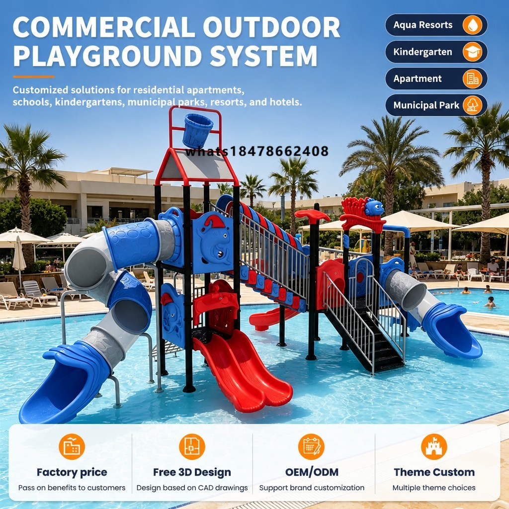 Kids Outdoor Equipment - Perlengkapan Taman Air Luar Ruangan untuk