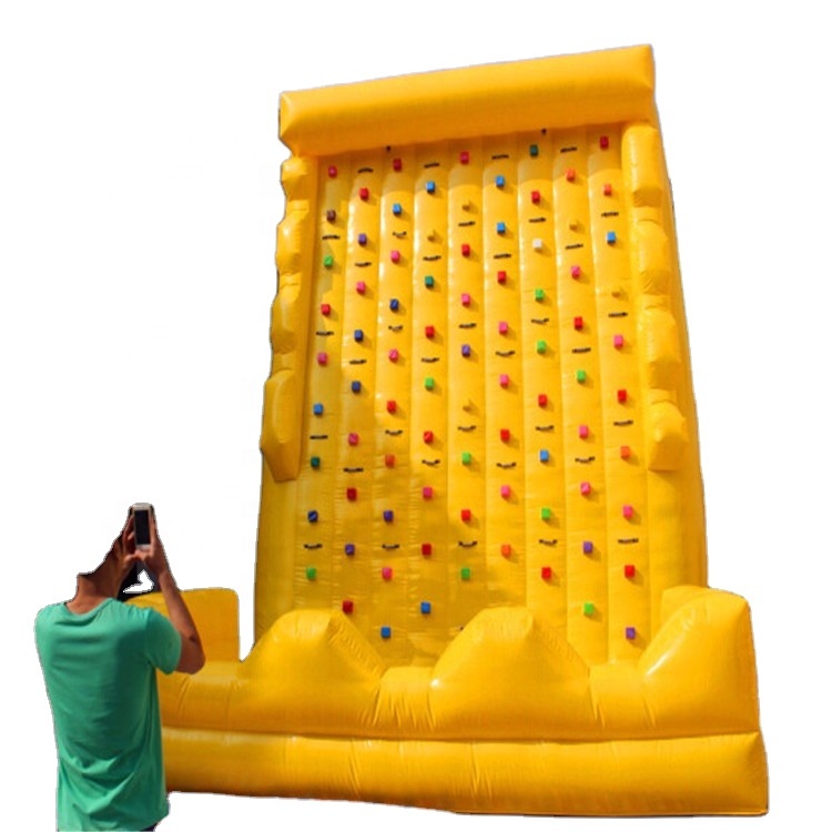 Kids Outdoor Climbing Equipment - Dinding Panjat Tebing Tiup, Bouncer Bahan