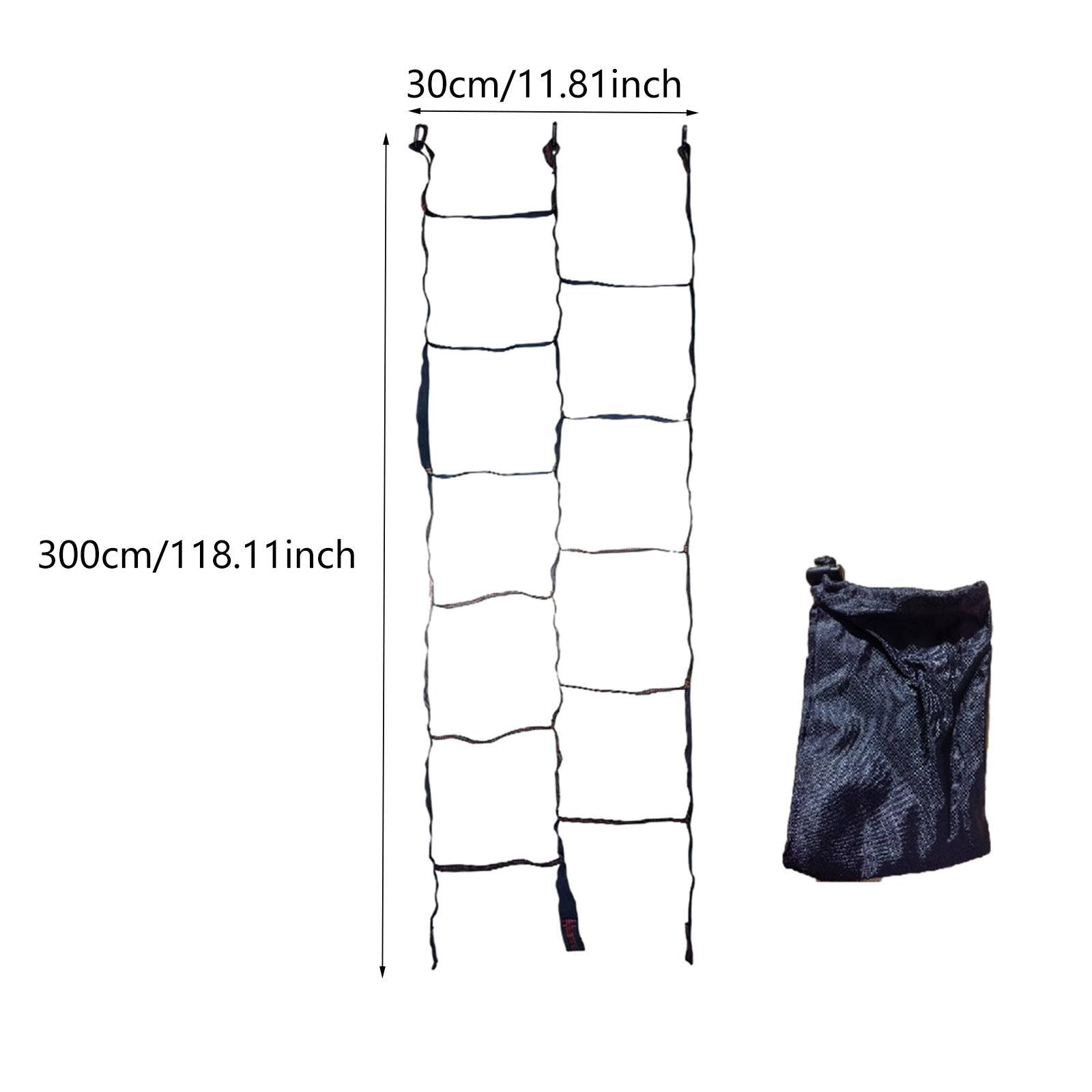 Kids Outdoor Climbing Equipment - Tangga Tali Panjat Portabel untuk Anak-anak