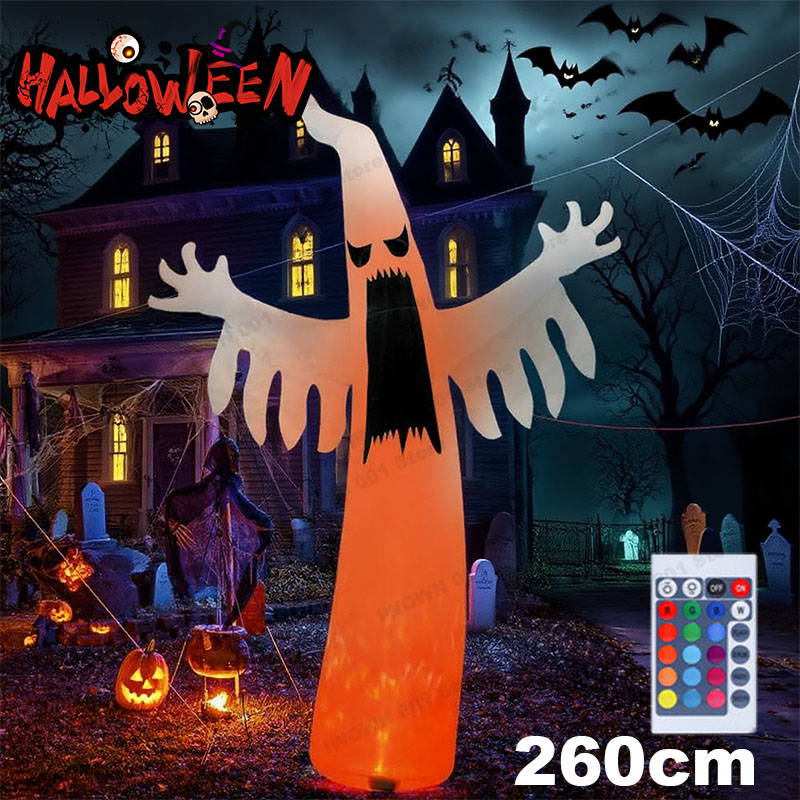 Kids Outdoor Yard - Hantu Menakutkan Tiup Halloween dengan Lampu