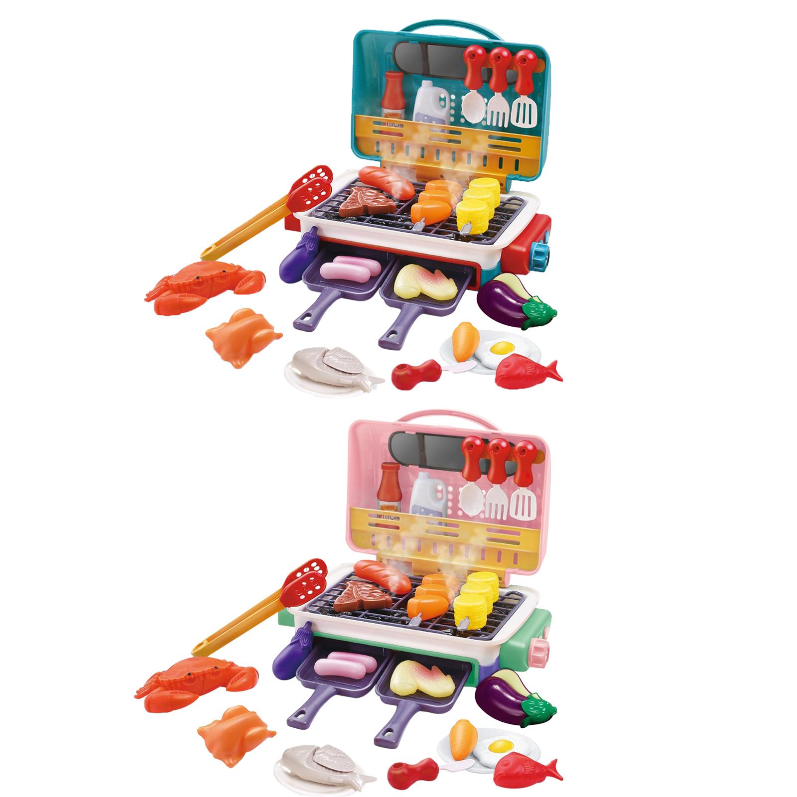 Kids Outdoor Grill Set - Mainan Pemanggang BBQ untuk Anak-anak dengan