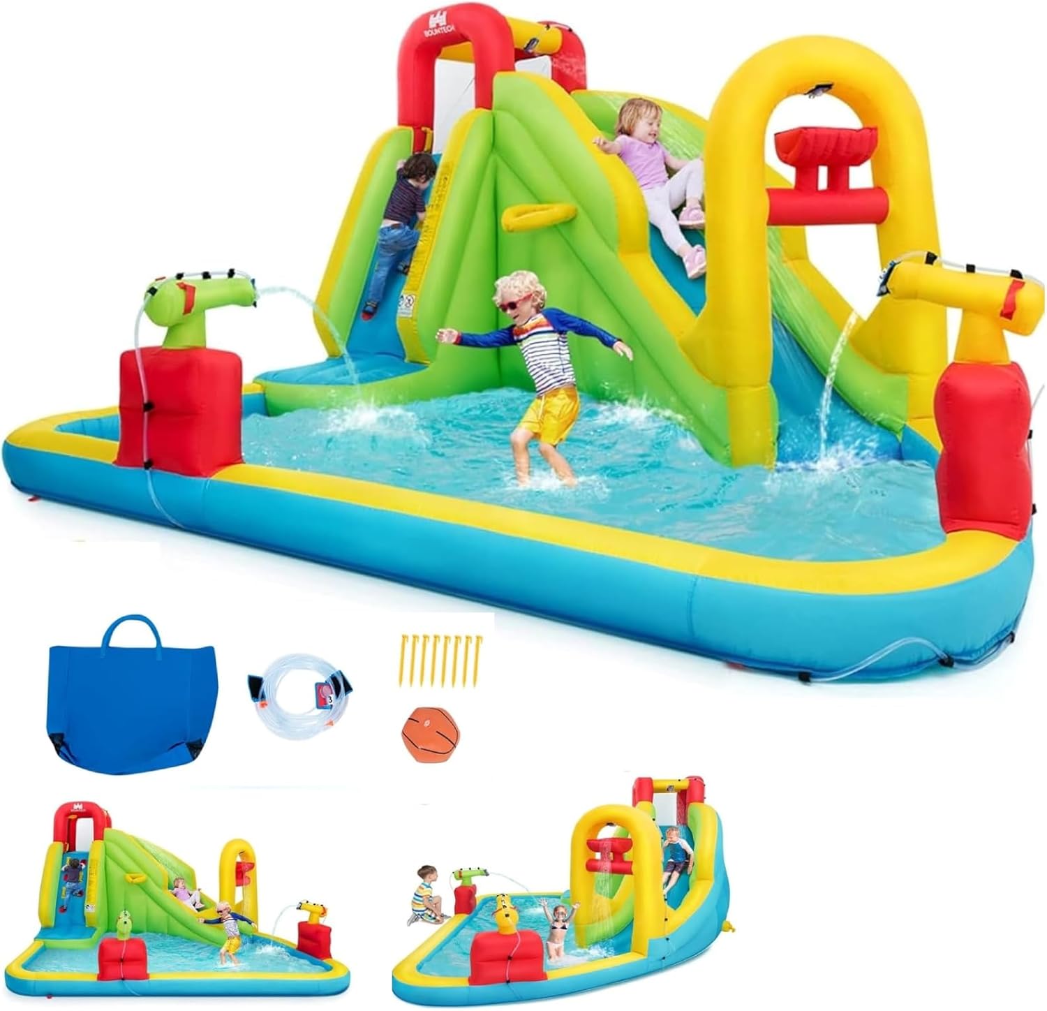 Kids Outdoor Water Park - Taman Bermain Air Tiup Mega untuk