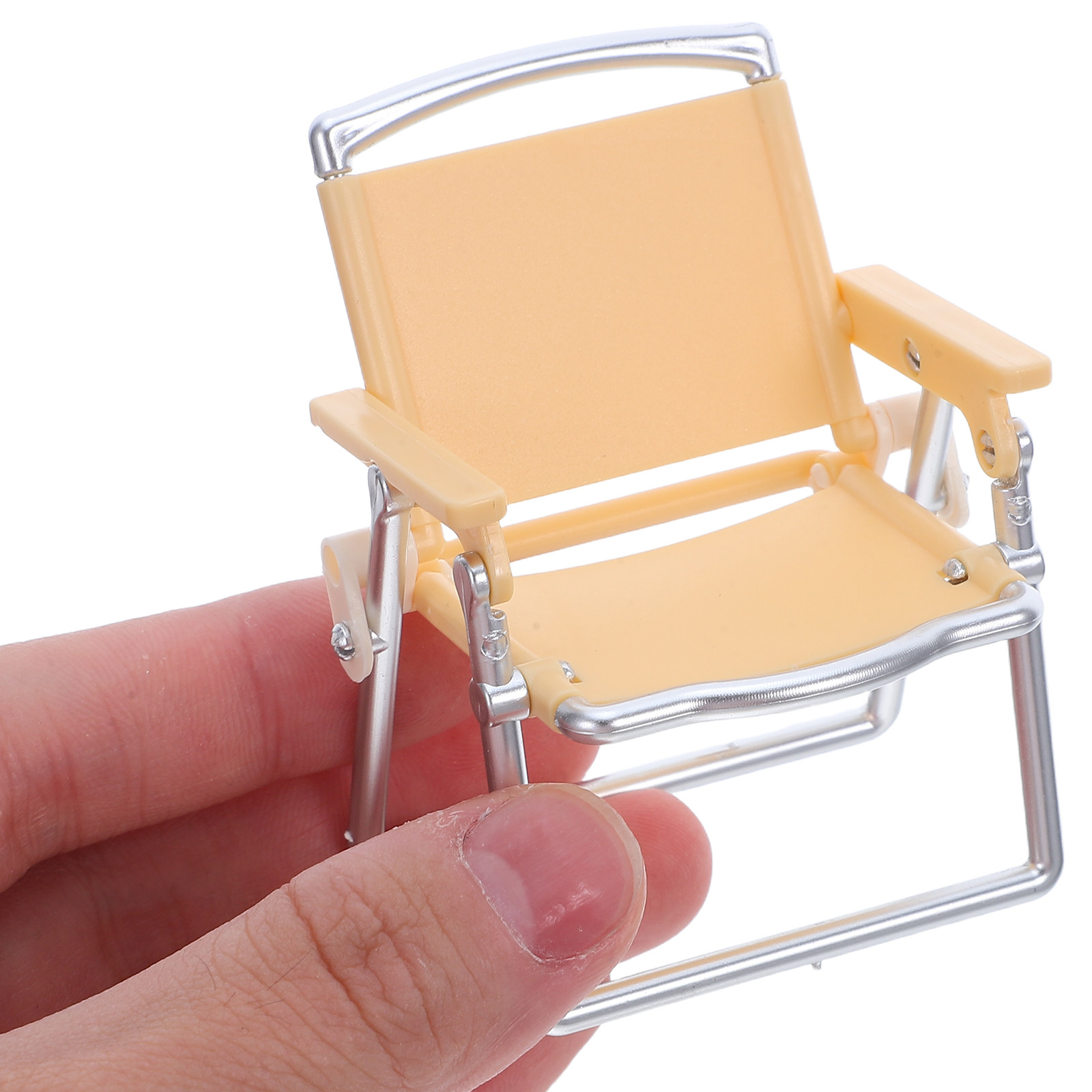 Kids Outdoor Folding Chair - 1 Set Peralatan Berkemah Miniatur, Kursi