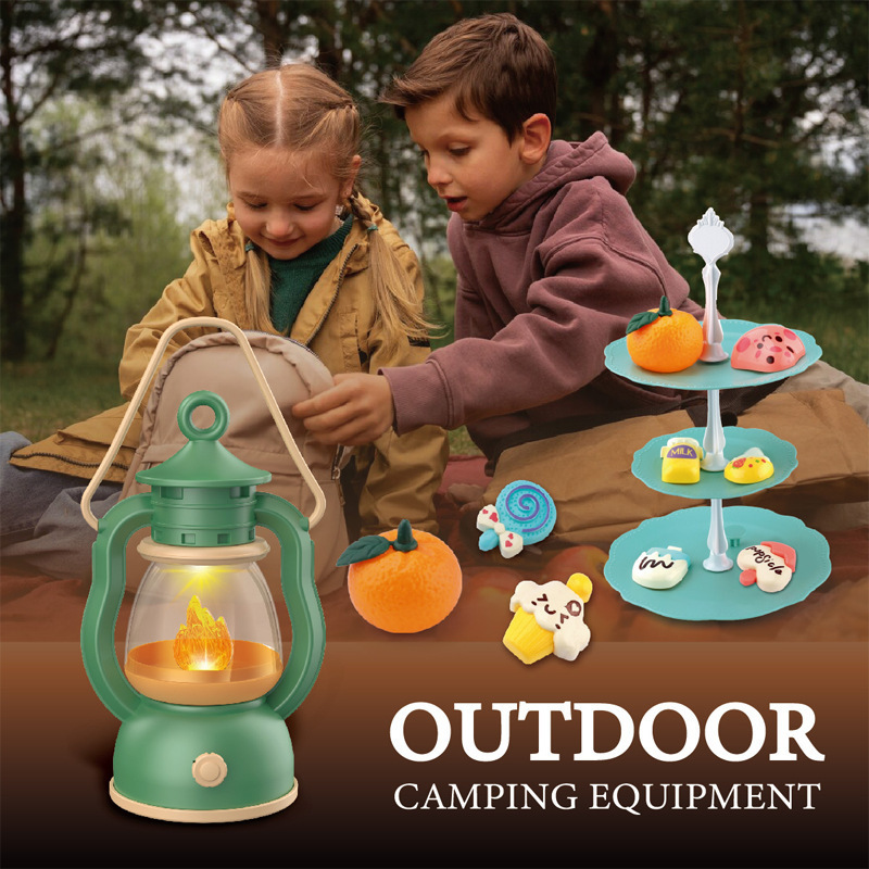 Kids Outdoor Gifts - Set Berkemah Anak-anak Api Unggun Berpura-pura