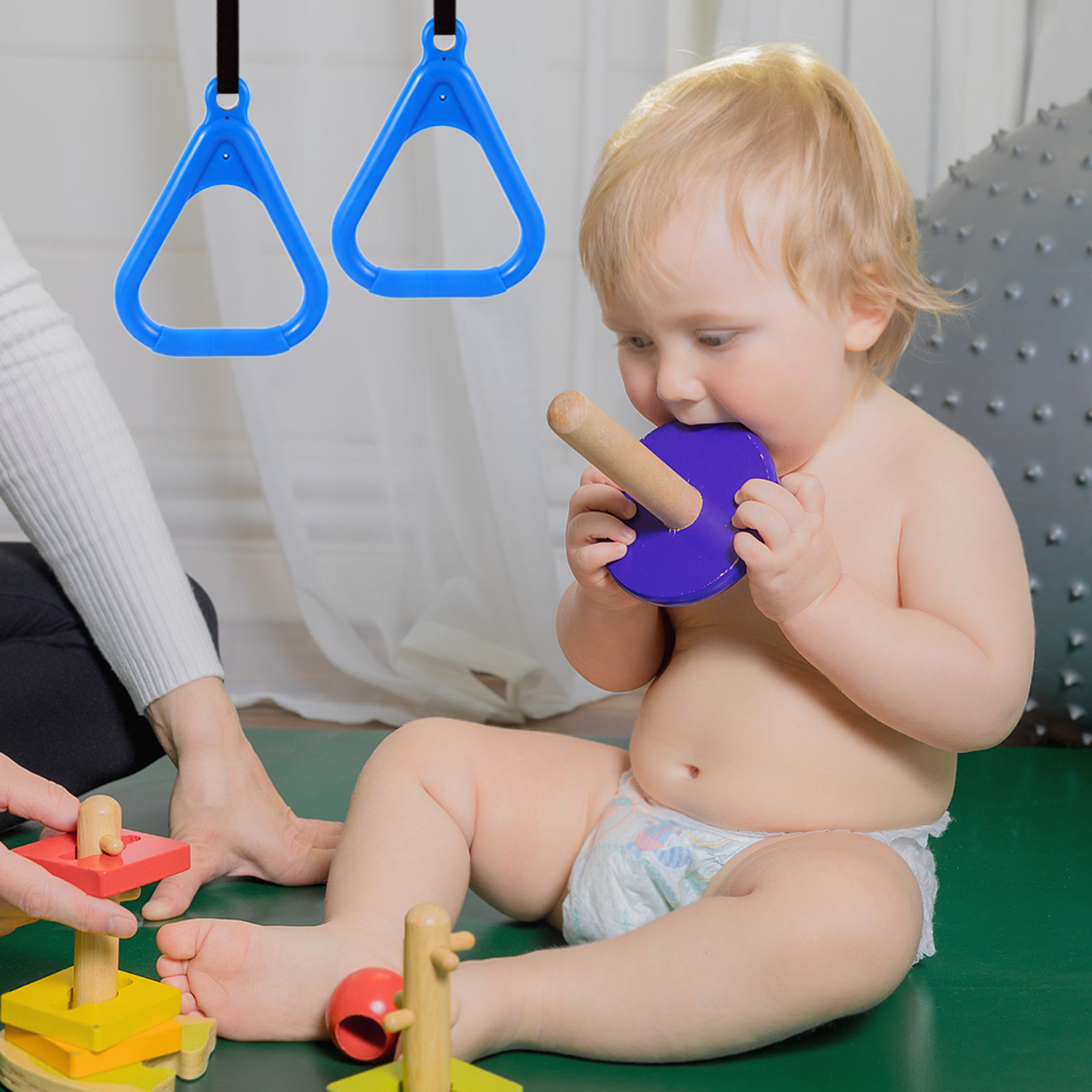 Kids Outdoor Ninja - 2 Buah Cincin Senam untuk Anak-anak,