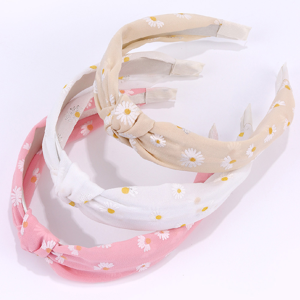 Kids Outdoor Gifts - Bando motif Daisy 3 pcs/set untuk
