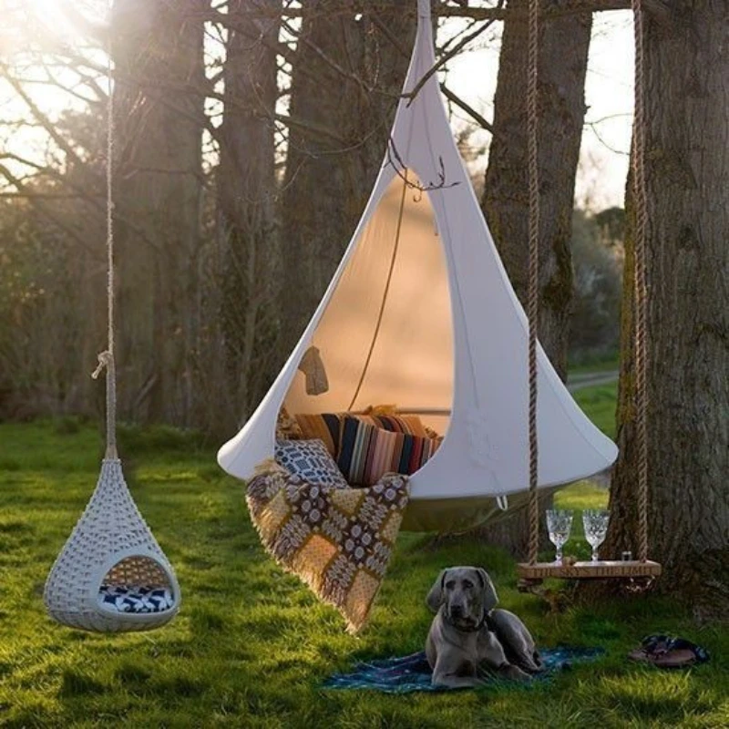 Kids Outdoor Hammock Swing - Ayunan Anak-anak Luar Ruangan Taman Tempat