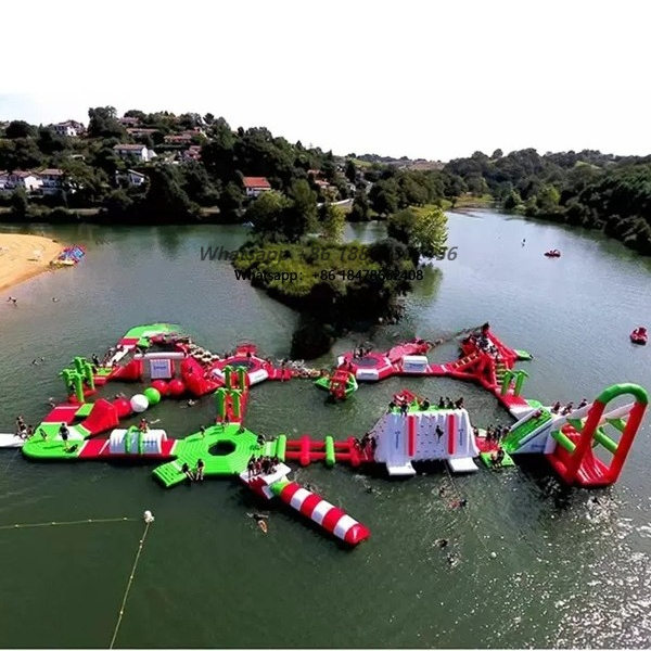Kids Outdoor Water Park - Perlengkapan Taman Air Tiup Komersial dengan