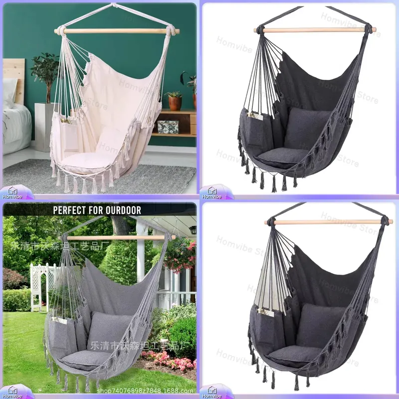 Kids Outdoor Hammock Swing - Kursi Gantung Luar Ruangan, Ayunan Hammock