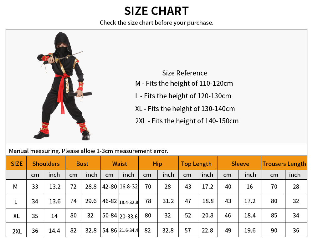 Set Kostum Ninja Anak-anak Pak - Kids Outdoor Ninja Warrior Course ulasan dan harga
