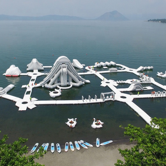 Perosotan raksasa dewasa, pera - Kids Outdoor Water Park ulasan dan harga