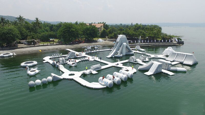 Perosotan raksasa dewasa, pera - Kids Outdoor Water Park ulasan dan harga