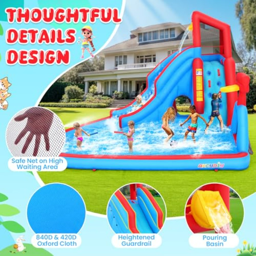 Perosotan air luar ruangan unt - Kids Outdoor Water Park ulasan dan harga