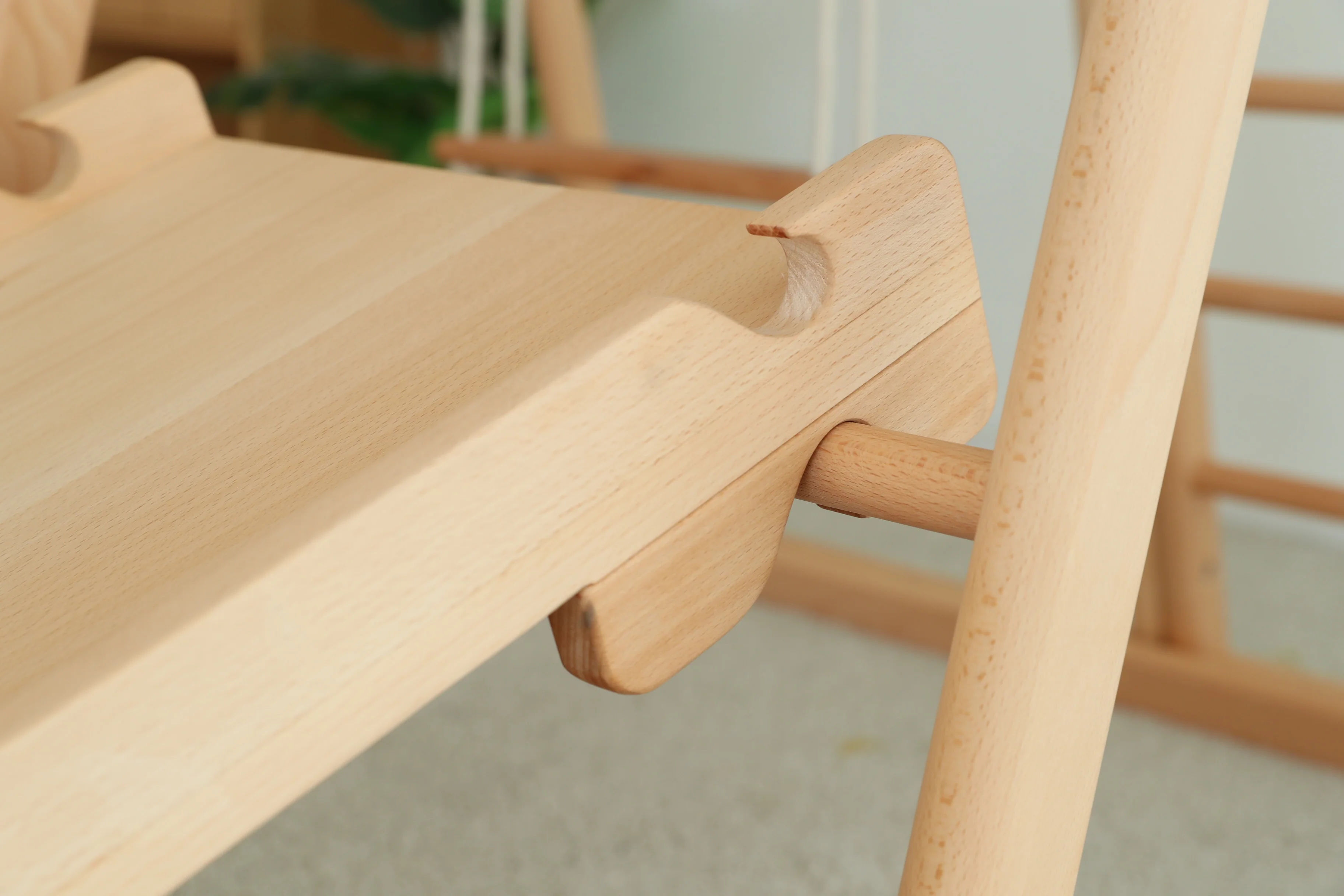 Tangga Tali Luar Ruangan untuk - Kids Outdoor Wooden Climbing Frame ulasan dan harga