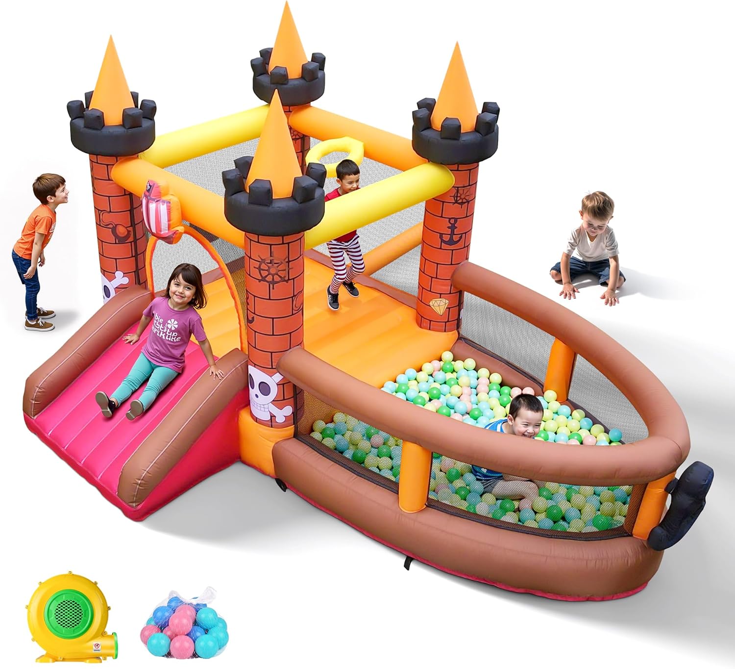 Rumah Loncat Tiup untuk Anak U - Kids Outdoor House ulasan dan harga