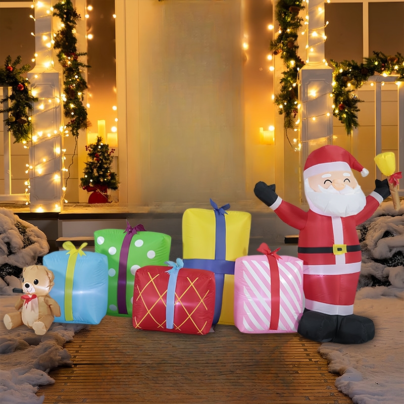 Kotak Hadiah Santa Natal Berca - Kids Outdoor Yard ulasan dan harga