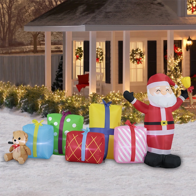 Kotak Hadiah Santa Natal Berca - Kids Outdoor Yard ulasan dan harga