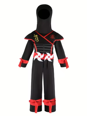 Kostum Ninja Hitam Anak-anak d - Kids Outdoor Ninja Warrior Course ulasan dan harga