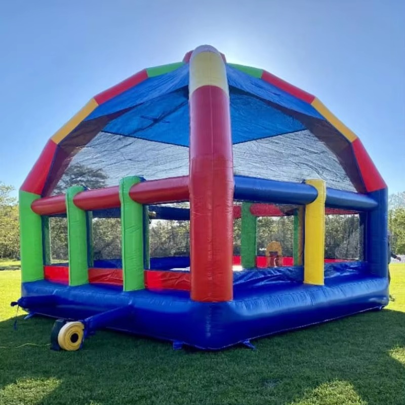Kastil Lompat Tiup Besar, Perm - Kids Outdoor House ulasan dan harga