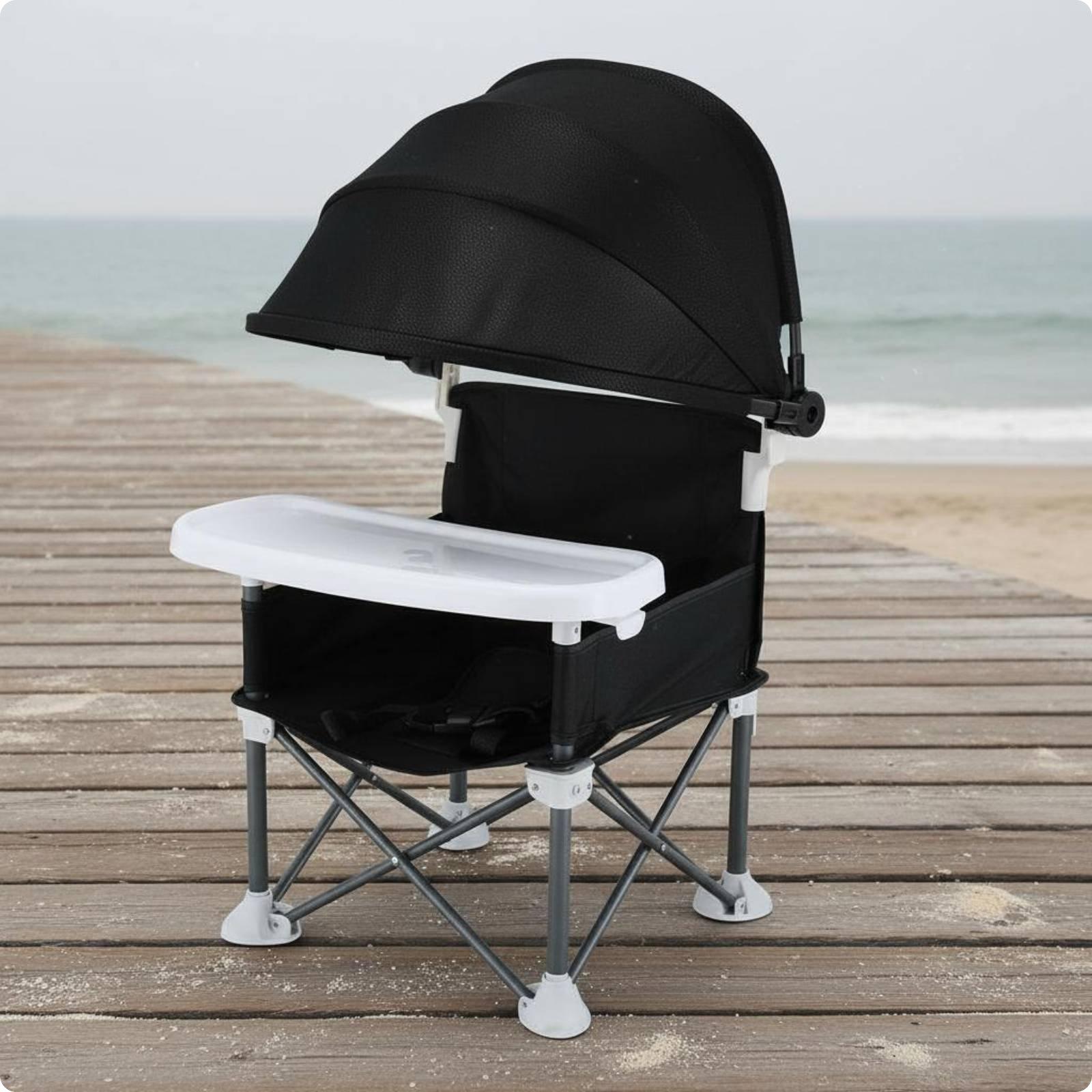 Kursi Lipat Anak dengan Kanopi - Kids Outdoor Folding Chair ulasan dan harga