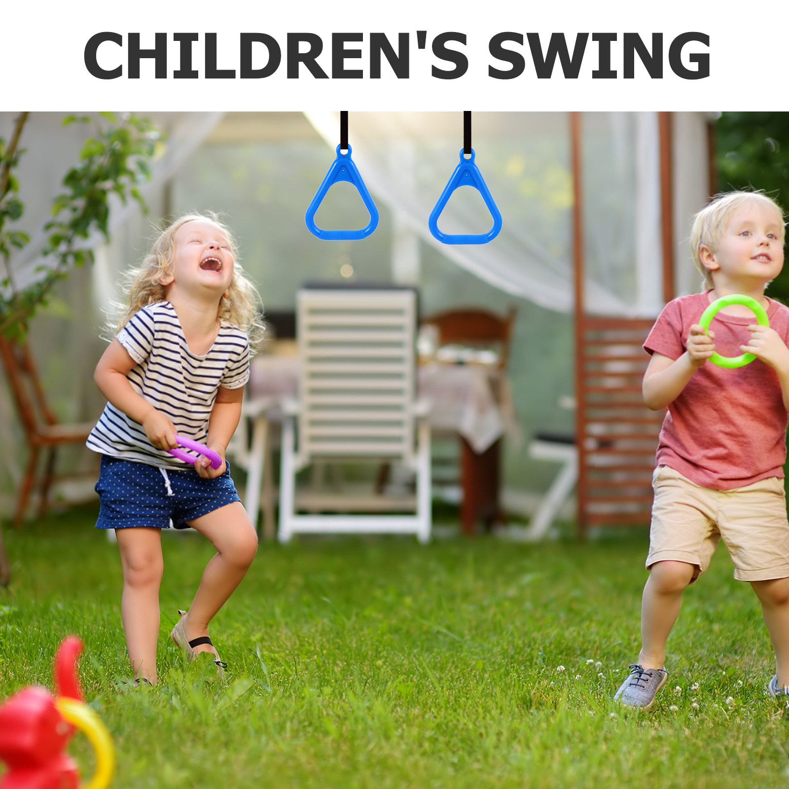 2 Buah Cincin Panjat untuk Ana - Kids Outdoor Ninja ulasan dan harga