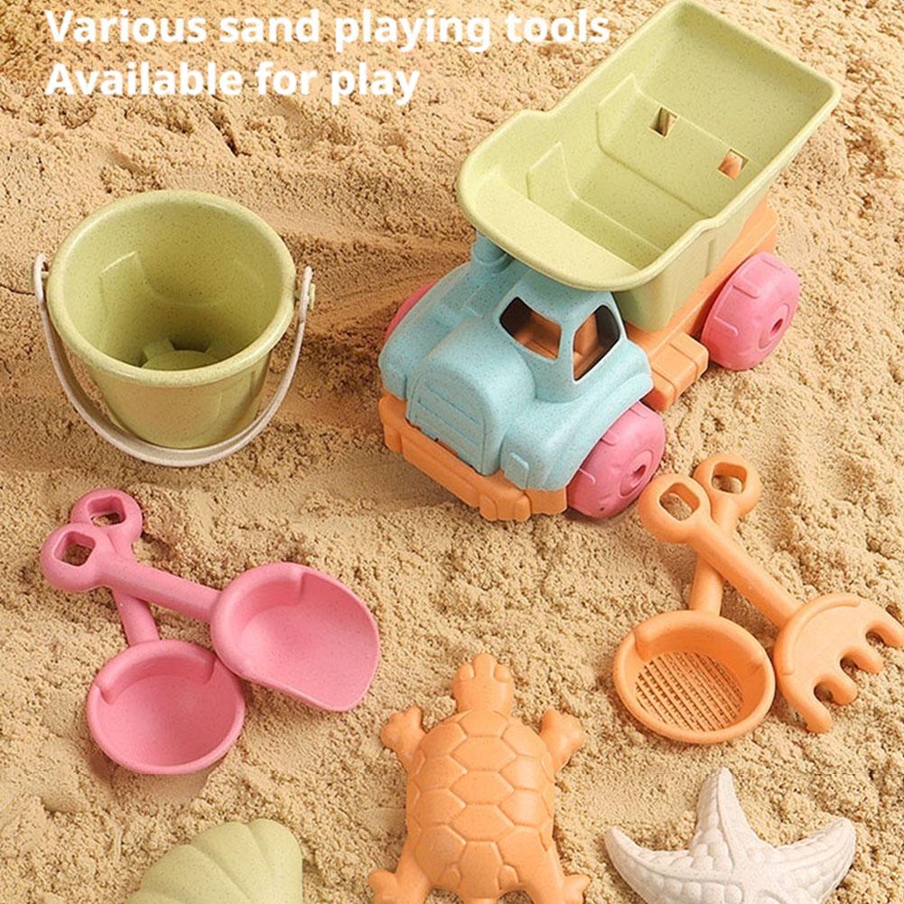 7 Buah Set Mainan Pasir Pantai - Kids Outdoor Mud Kitchen ulasan dan harga