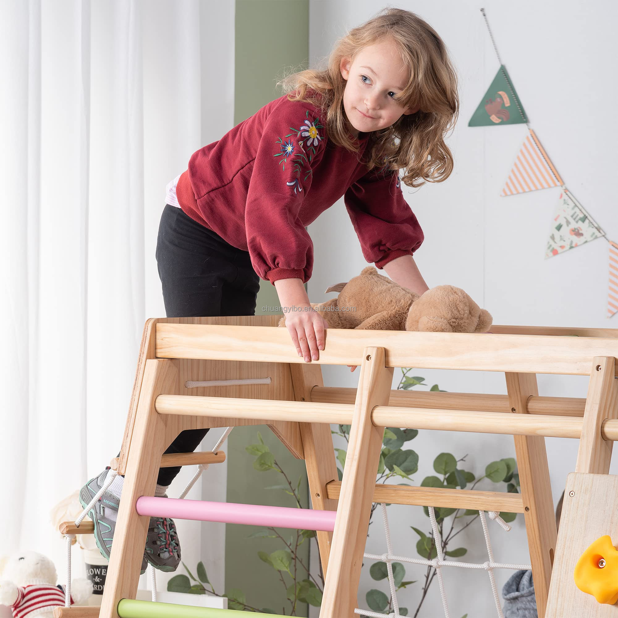 Produk Taman Hiburan Dinding P - Kids Outdoor Climbing Equipment ulasan dan harga