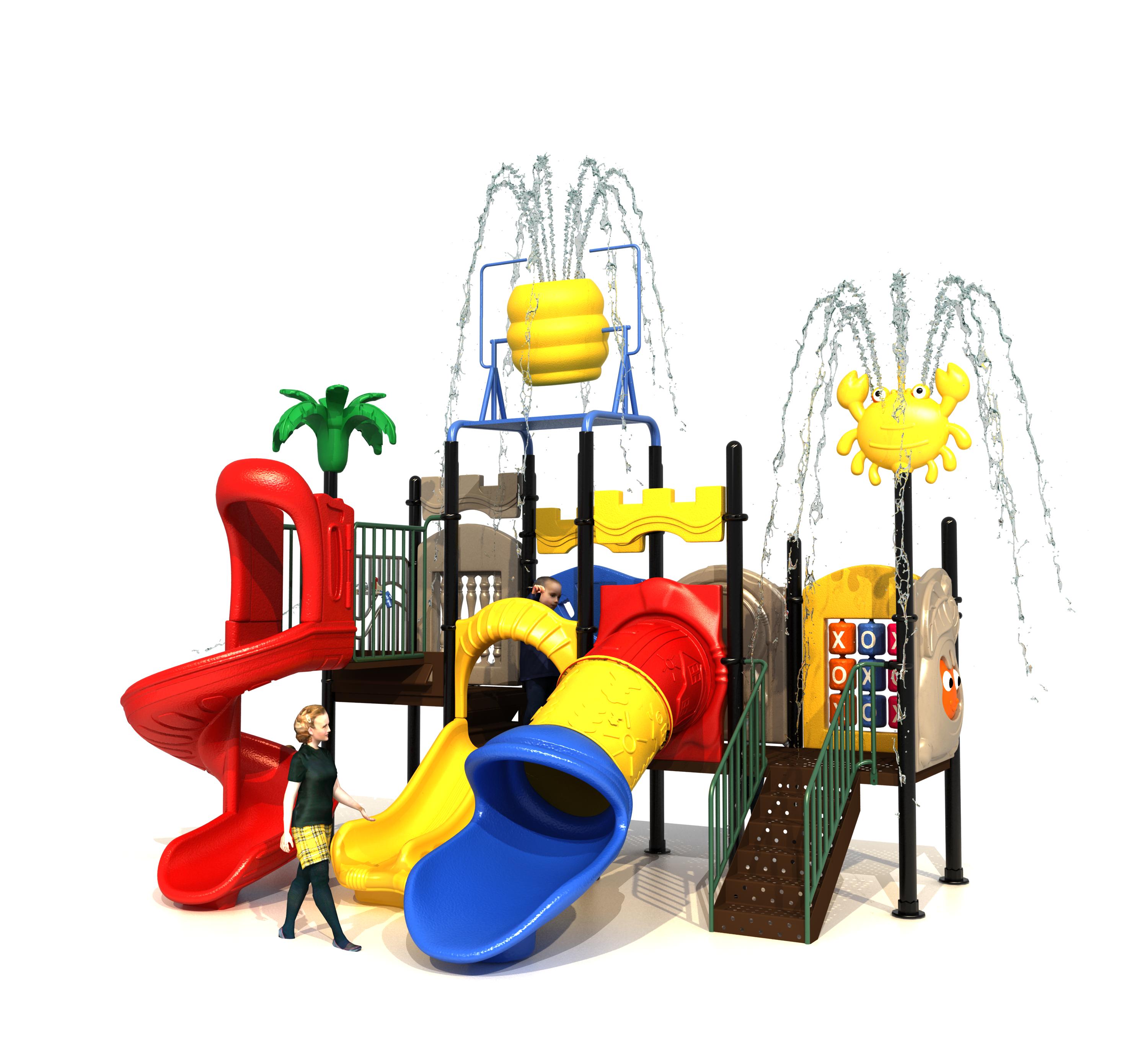 Peralatan Taman Bermain Luar R - Kids Outdoor Water Park ulasan dan harga