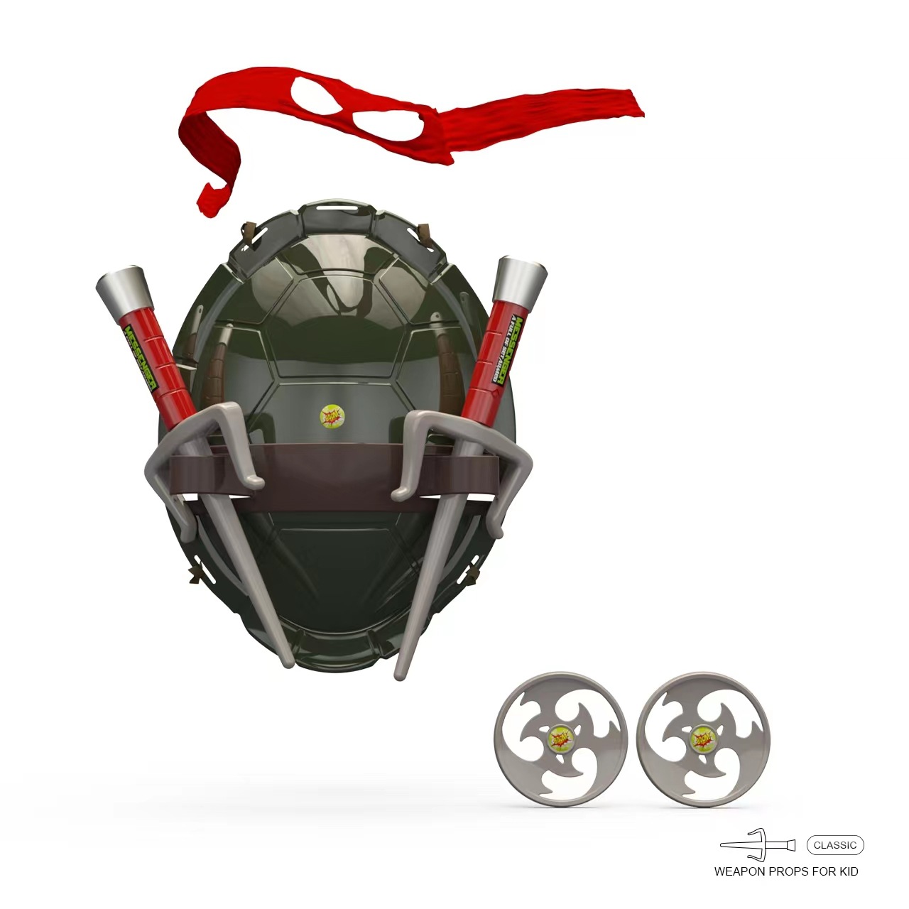 Set Cangkang Kura-kura Ninja M - Kids Outdoor Ninja Warrior Course ulasan dan harga