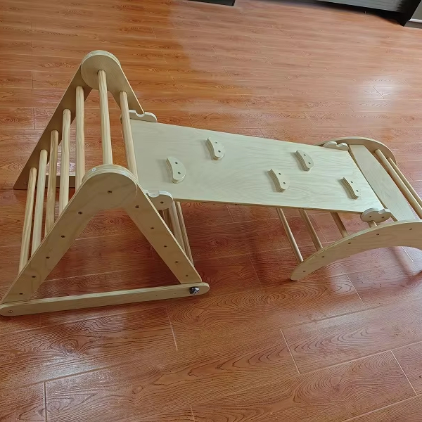 Mainan Panjat Anak 3-in-1 Mont - Kids Outdoor Wooden Climbing Frame ulasan dan harga
