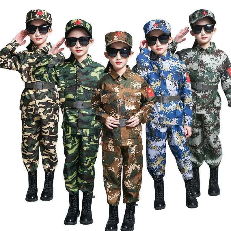 Seragam pelatihan militer anak - Kids Outdoor Ninja Warrior Course ulasan dan harga