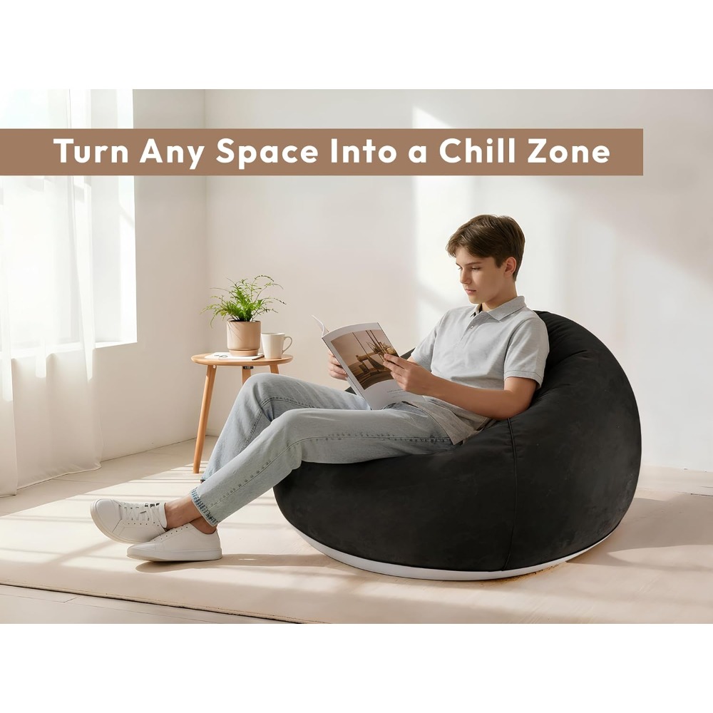 Kursi Bean Bag Tiup dengan Pom - Kids Outdoor Folding Chair ulasan dan harga