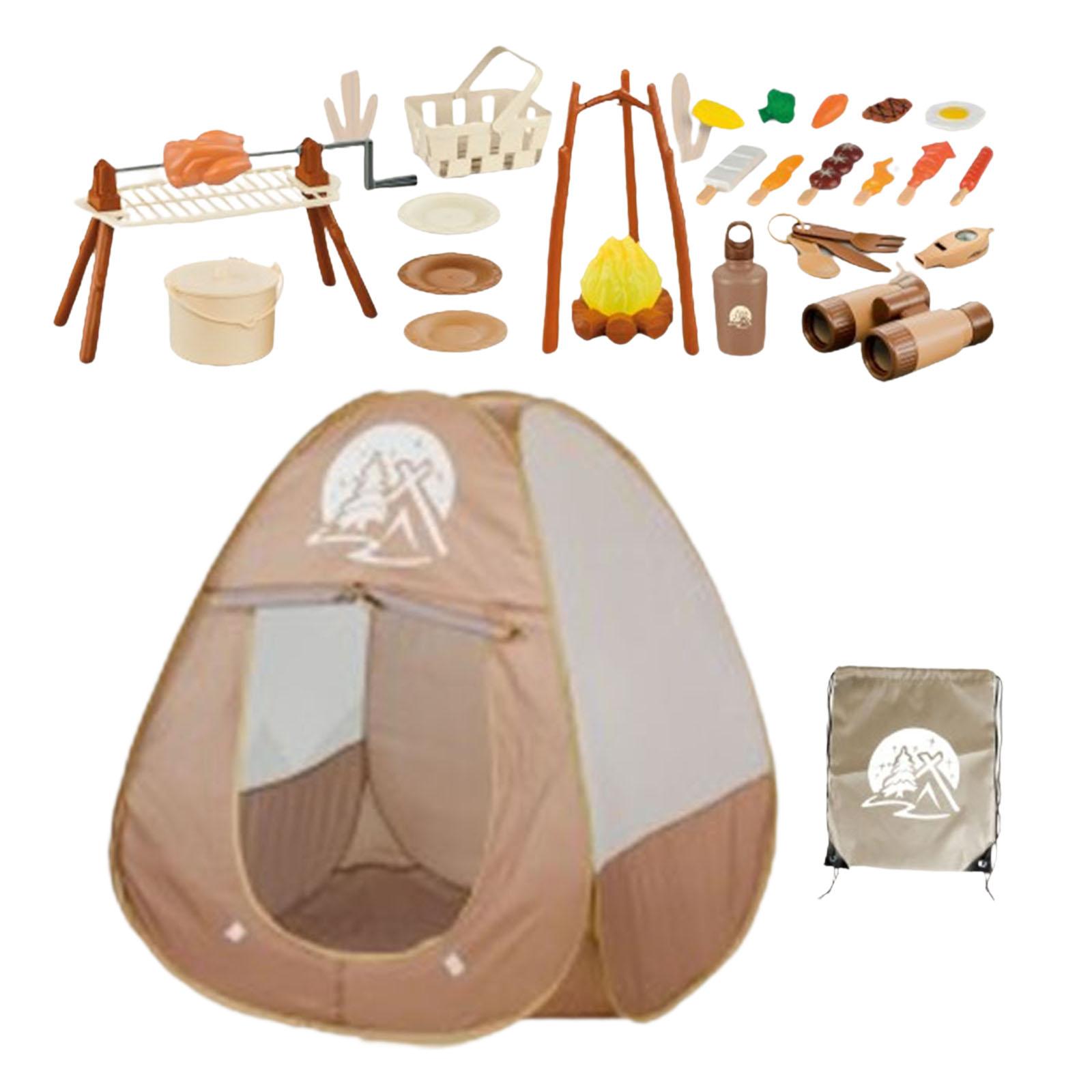 34Pcs Set Perlengkapan Berkema - Kids Outdoor Grill Set ulasan dan harga