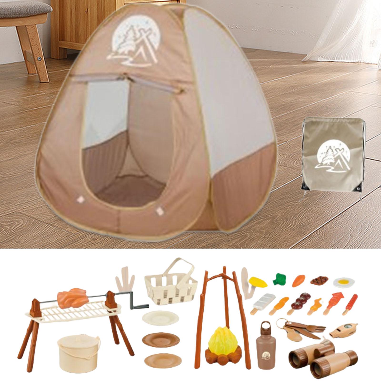 34Pcs Set Perlengkapan Berkema - Kids Outdoor Grill Set ulasan dan harga