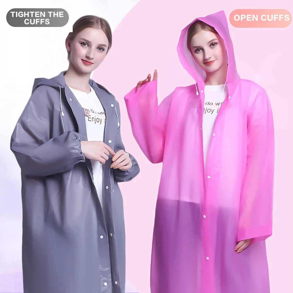 1 Buah Jas Hujan Dewasa EVA Ja - Kids Outdoor Jacket ulasan dan harga