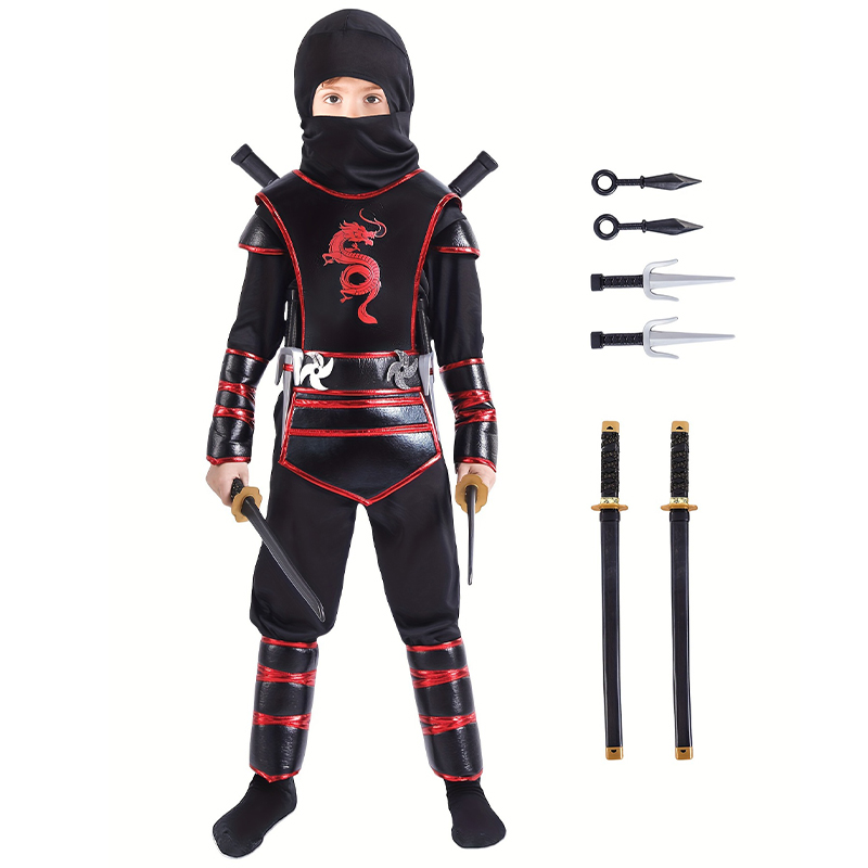 Pakaian Cosplay Shinobi Prajur - Kids Outdoor Ninja Warrior Course ulasan dan harga