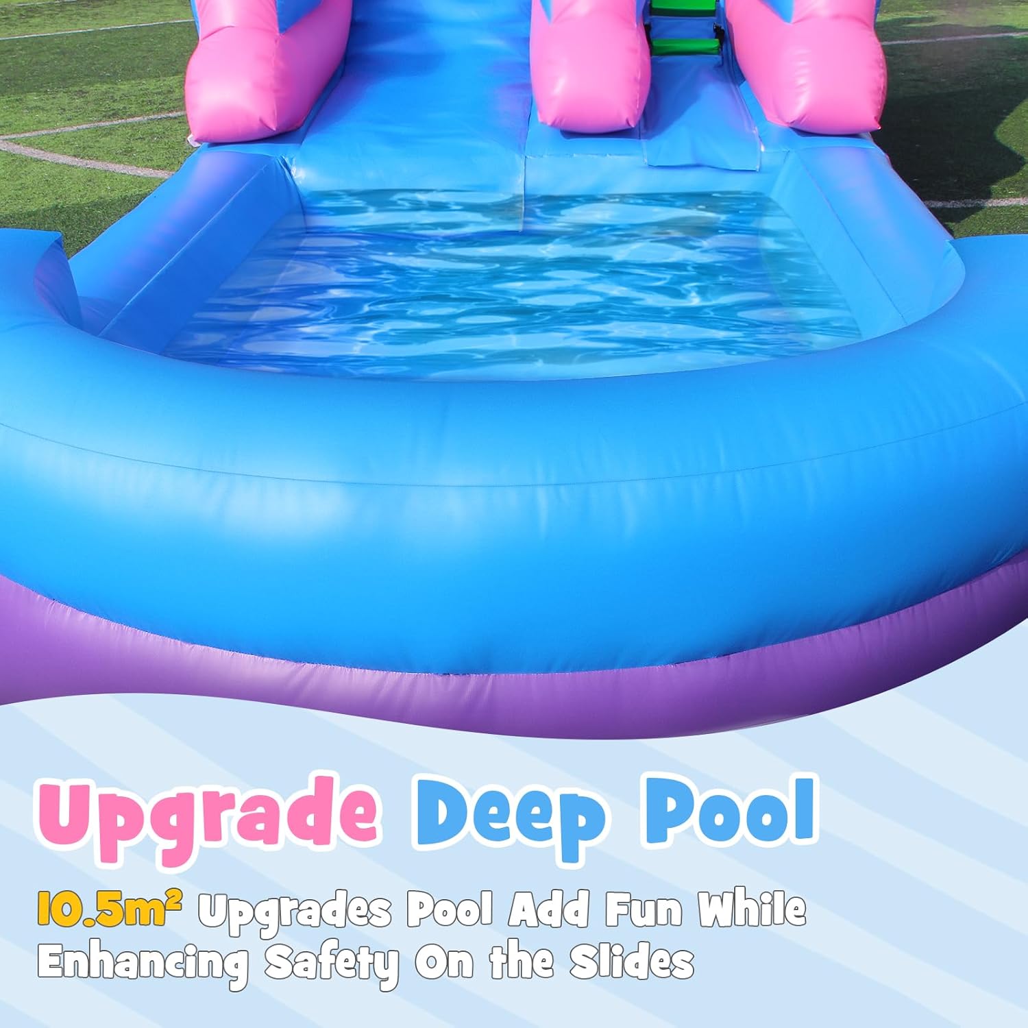 Perosotan Air Tiup Tugas Berat - Kids Outdoor Water Park ulasan dan harga
