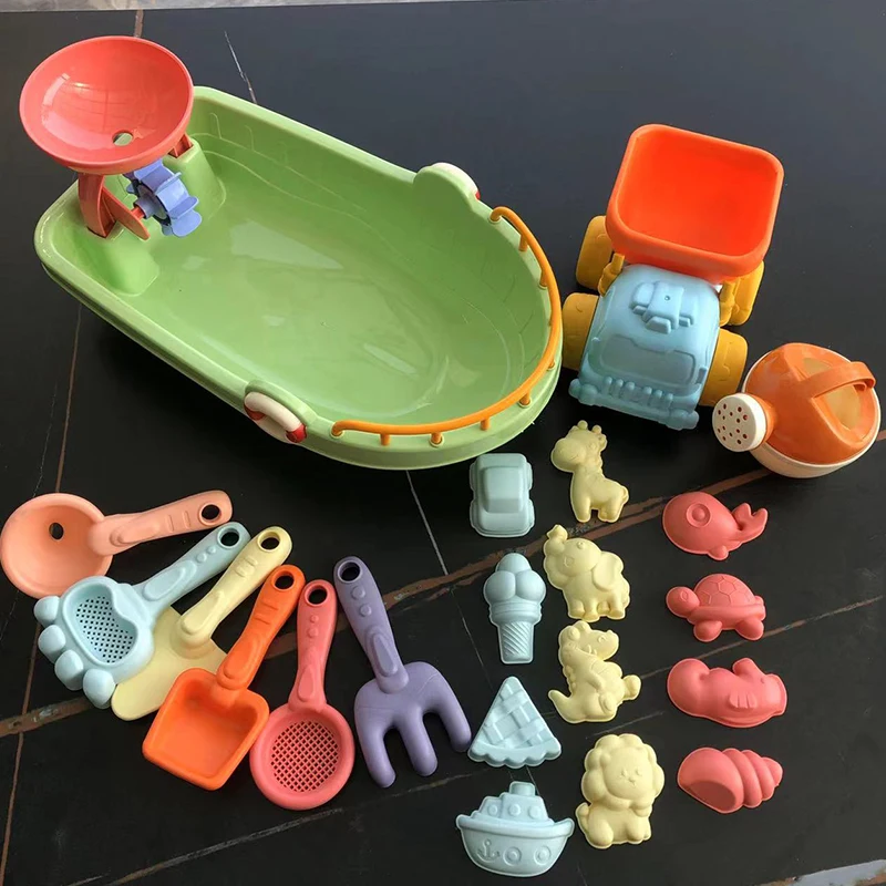 Set Mainan Pantai Luar Ruangan - Kids Outdoor Mud Kitchen ulasan dan harga