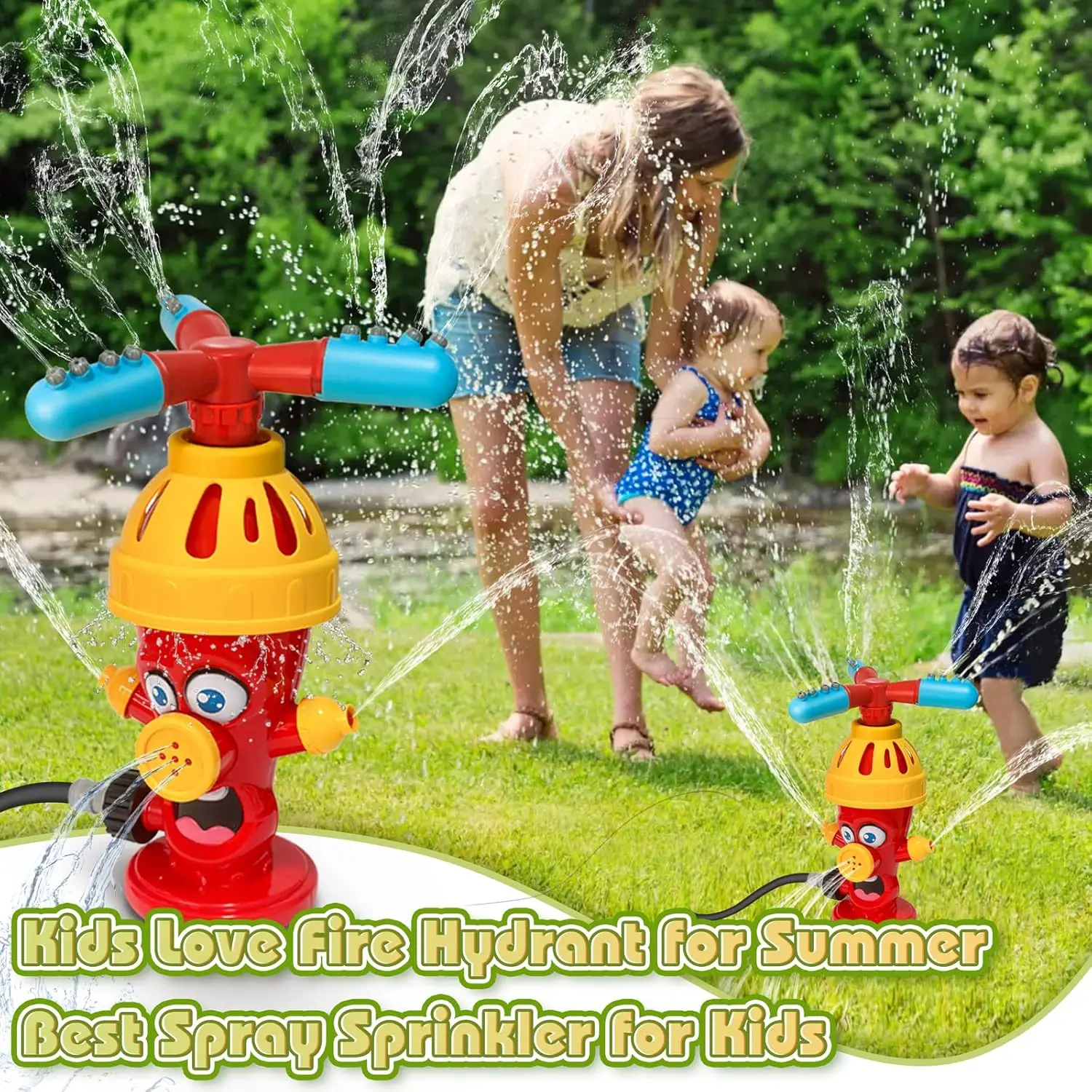 Mainan Semprotan Air Penyiram  - Kids Outdoor Yard ulasan dan harga
