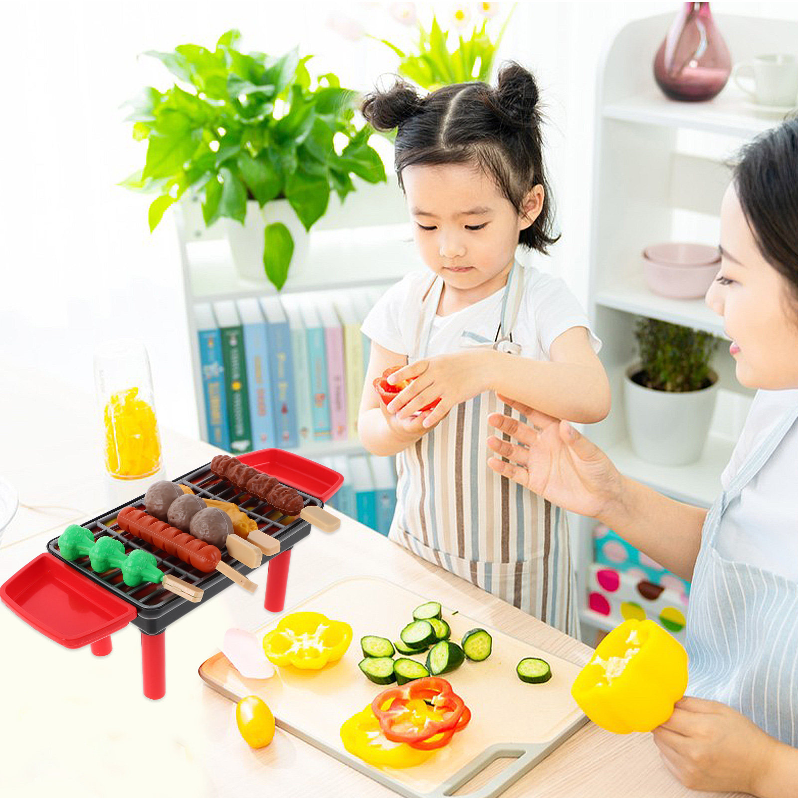 20 Buah Set Mainan Pemanggang  - Kids Outdoor Grill Set ulasan dan harga