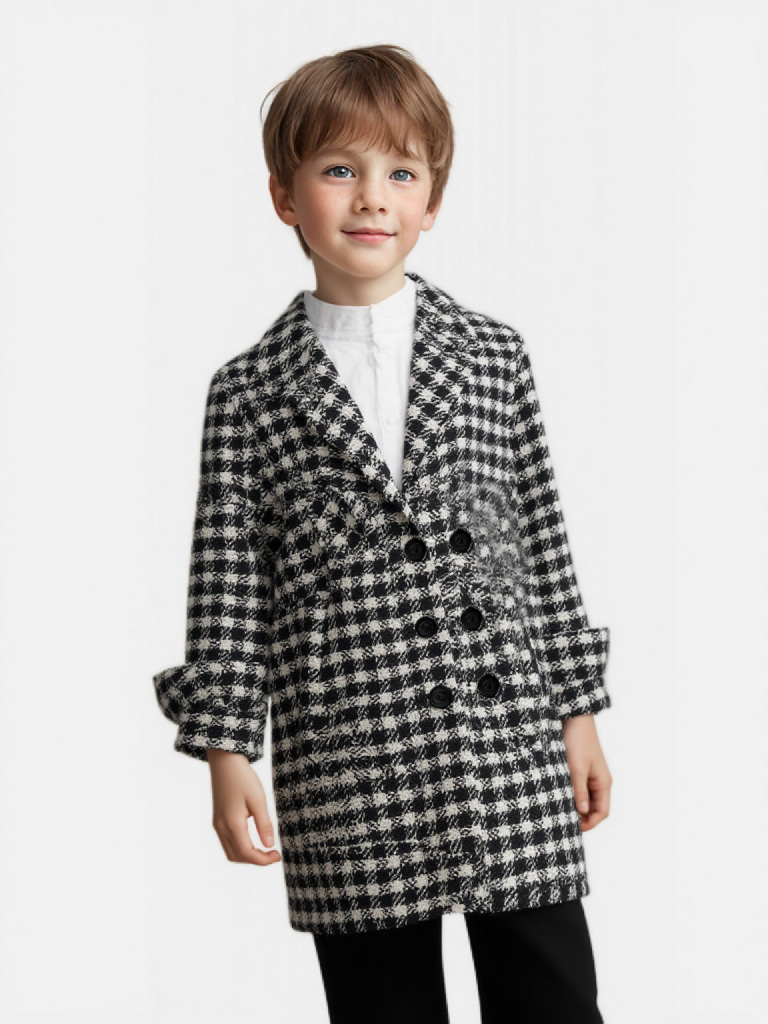Mantel Wol Hangat Tebal Musim  - Kids Outdoor Jacket ulasan dan harga