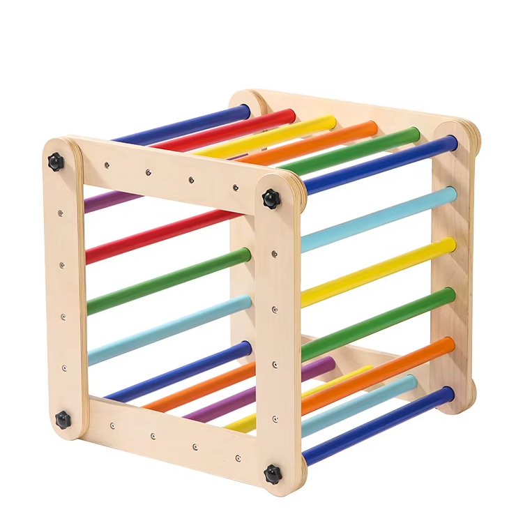 Set Permainan Panjat Anak Jung - Kids Outdoor Wooden Climbing Frame ulasan dan harga