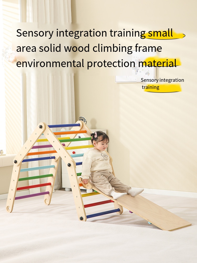 Set Permainan Panjat Anak Jung - Kids Outdoor Wooden Climbing Frame ulasan dan harga