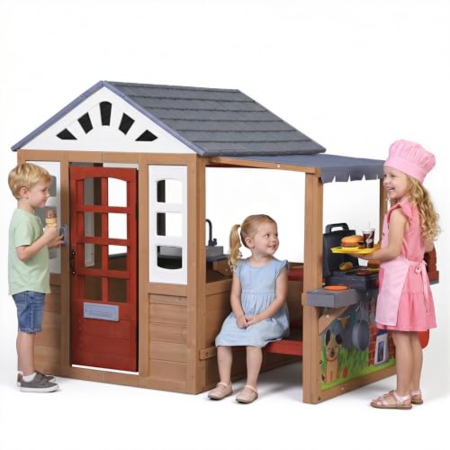 Rumah Bermain Luar Ruangan Unt - Kids Outdoor Grill Set ulasan dan harga