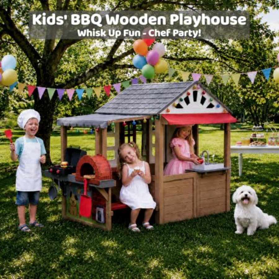 Rumah Bermain Luar Ruangan Unt - Kids Outdoor Grill Set ulasan dan harga