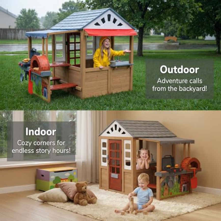 Rumah Bermain Luar Ruangan Unt - Kids Outdoor Grill Set ulasan dan harga