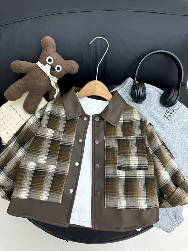 Jaket Kotak-kotak Anak-anak Pa - Kids Outdoor Jacket ulasan dan harga