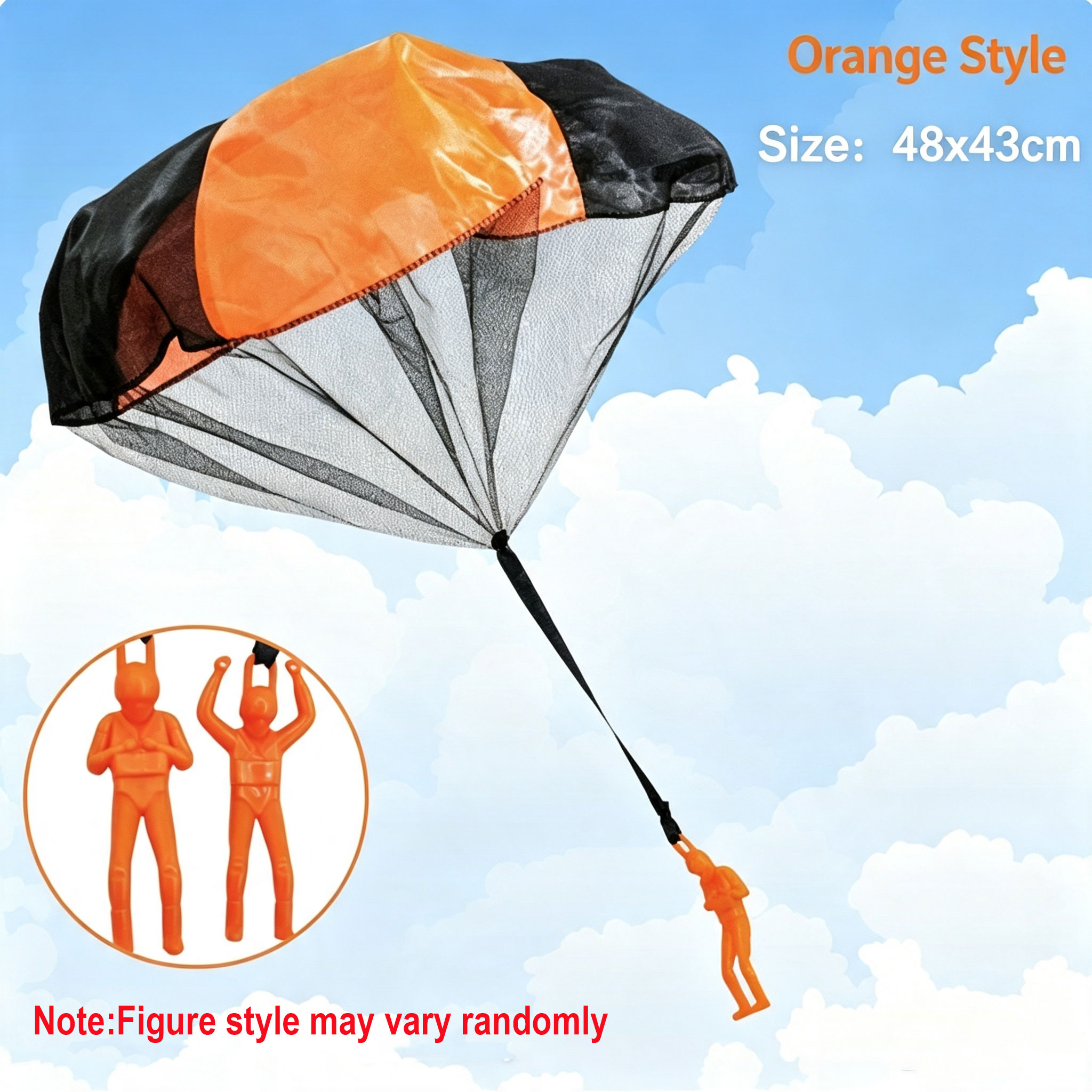 3/6 Buah Mainan Parasut untuk  - Kids Unique Outdoor Toys ulasan dan harga